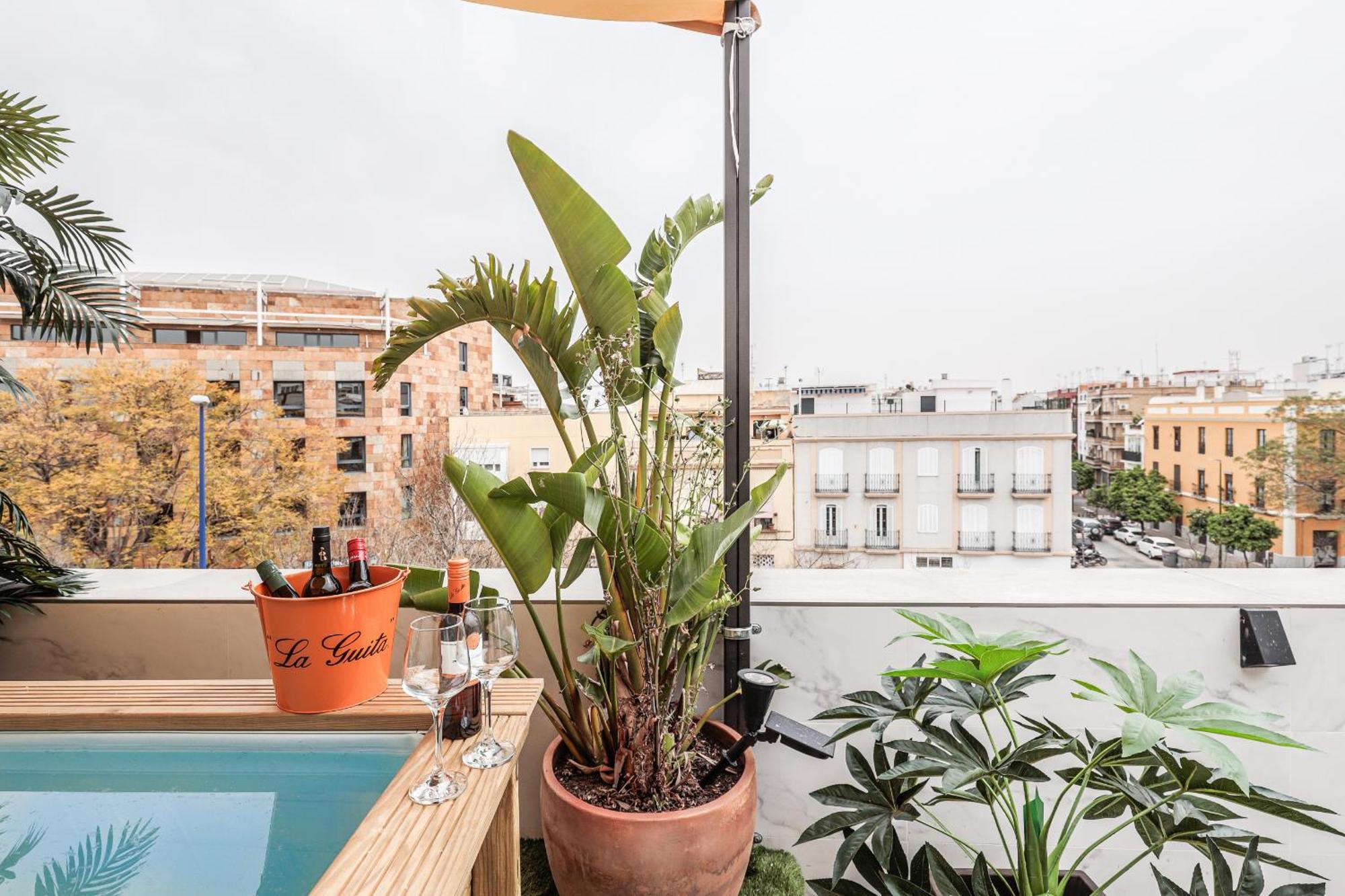 Appartement Fantastico Atico 2 Hab Gran Terraza Sevilla/triana Séville